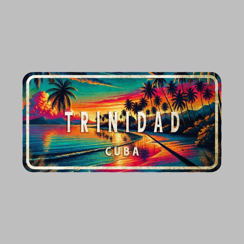 Trinidad Cuba Coucher de soleil Design