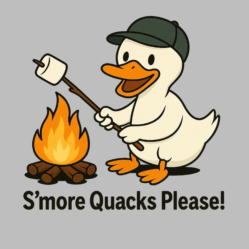 S'more Quacks Please! – Camping Duck