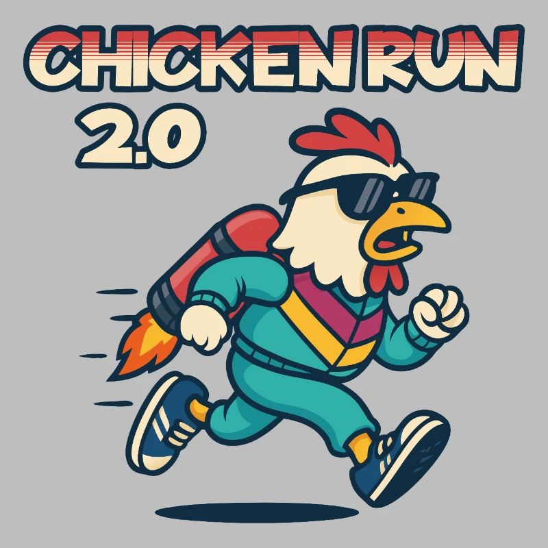 Chicken Run 2.0 Adventure Tee