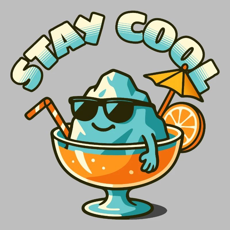 Stay Cool Isbjerg i Sommerglas