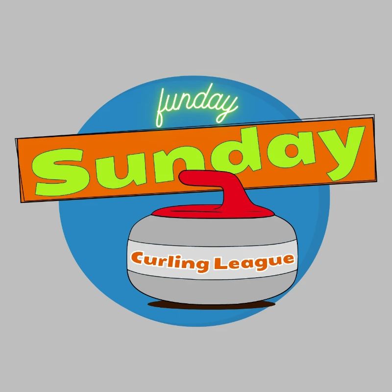 Conception de la ligue de curling Sunday Funday