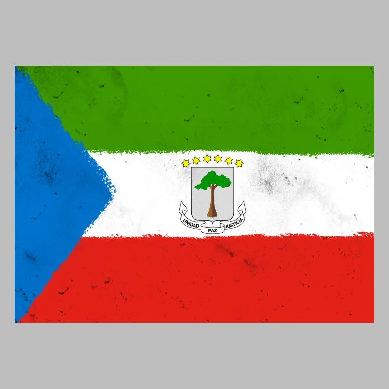 Drapeau de la Guinée équatoriale