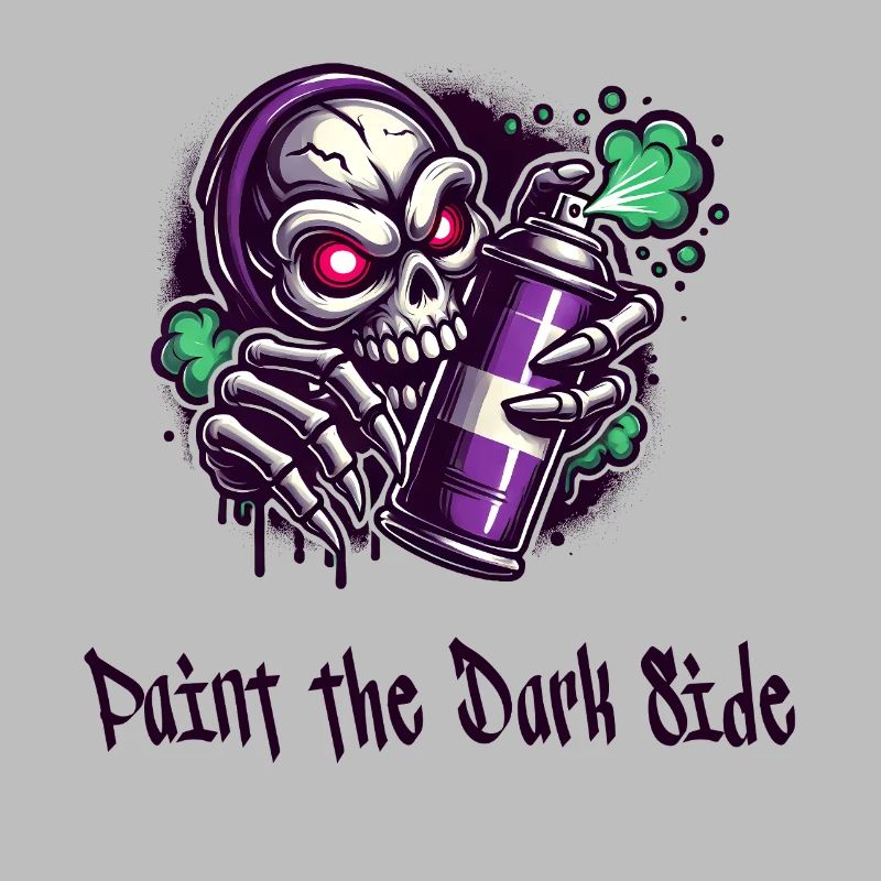 Die dunkle Seite malen