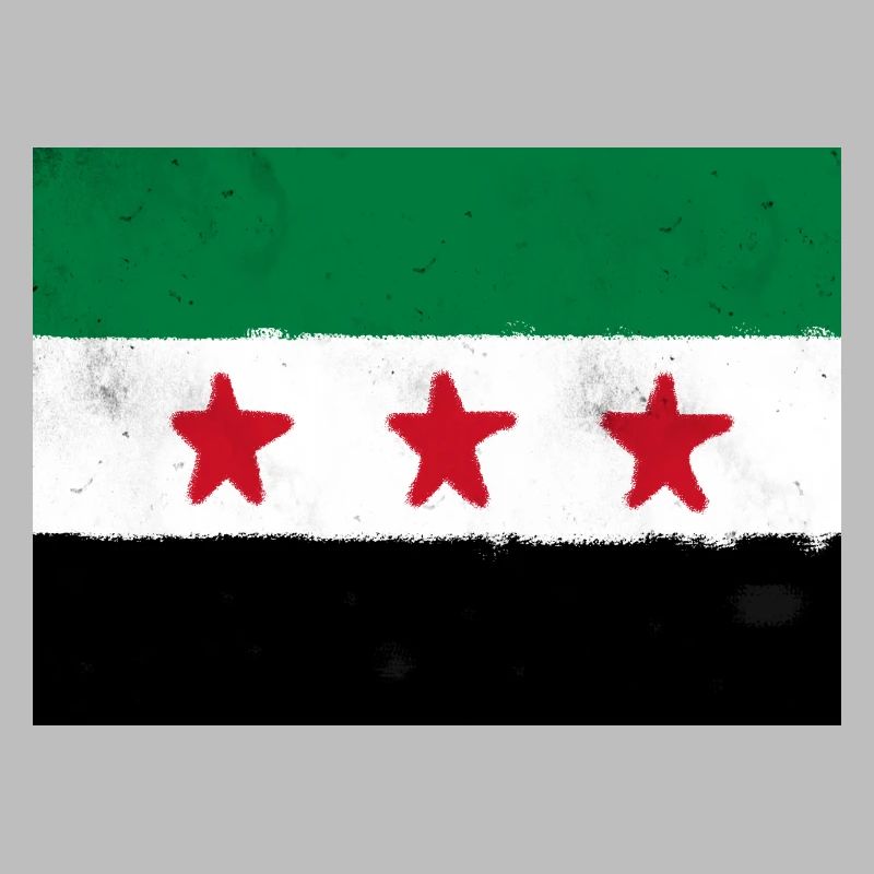 Drapeau de la Syrie