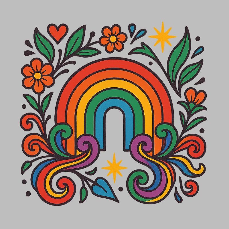 Rainbow Bloom - Liebe blüht bunt