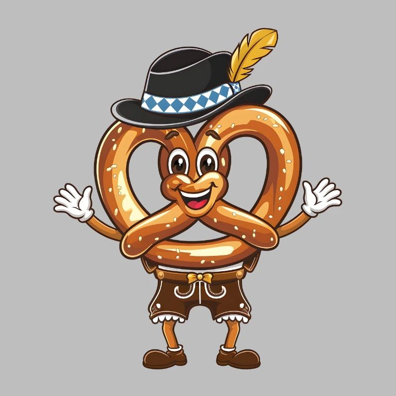 Fröhliche Brezel