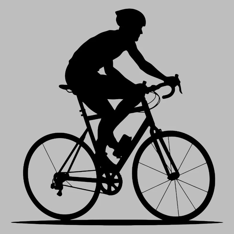 Radsport-Silhouette
