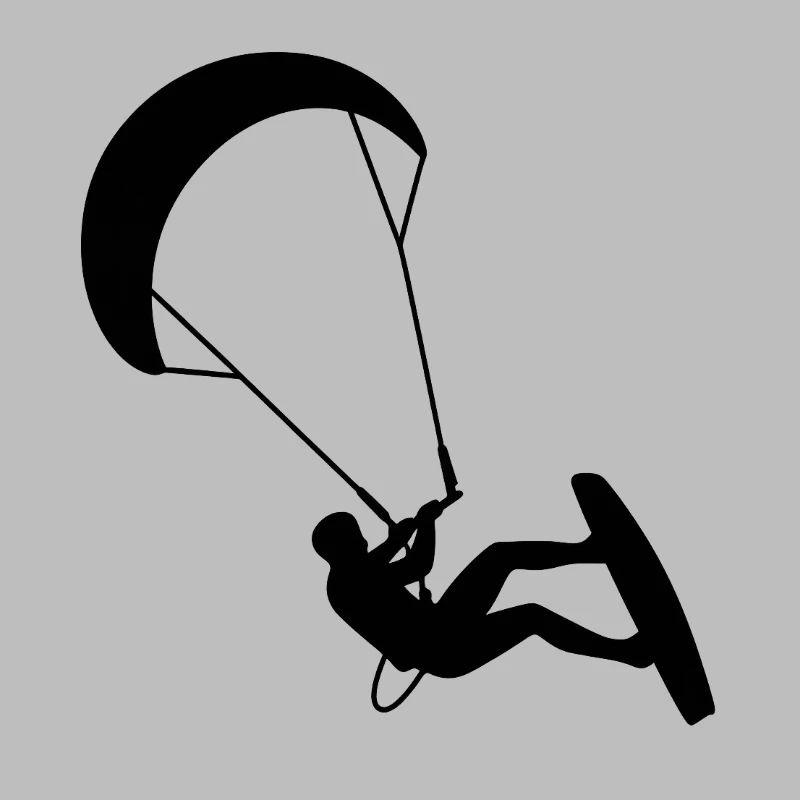 Kiters. Kitesurf