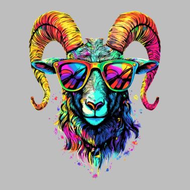 Ariete muflone Ariete Pecora Selvatica Pecora Maschio