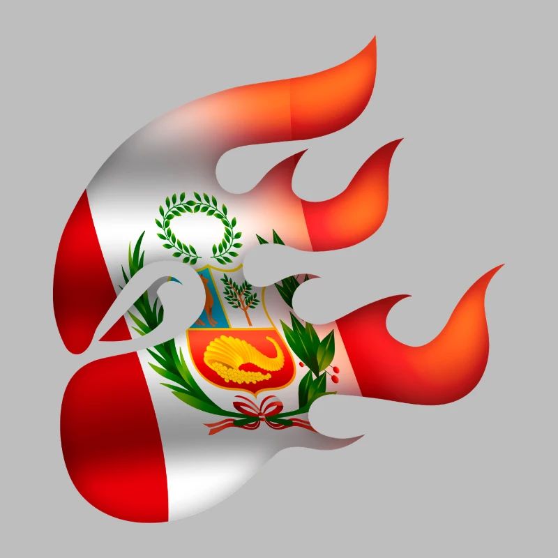 Flagge von Peru - Peru - Ninja