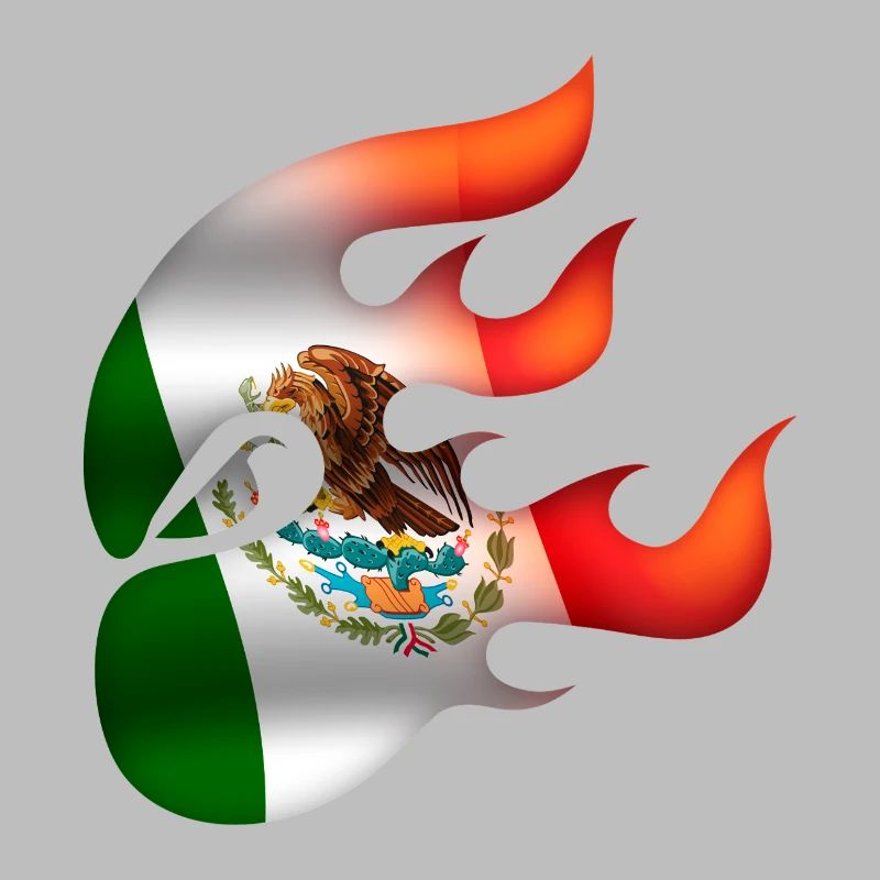 Drapeau du Mexique - Mexique - Ninja
