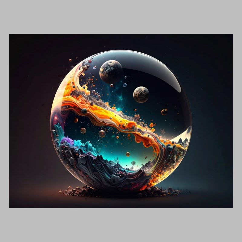 Galactic Universe Globe
