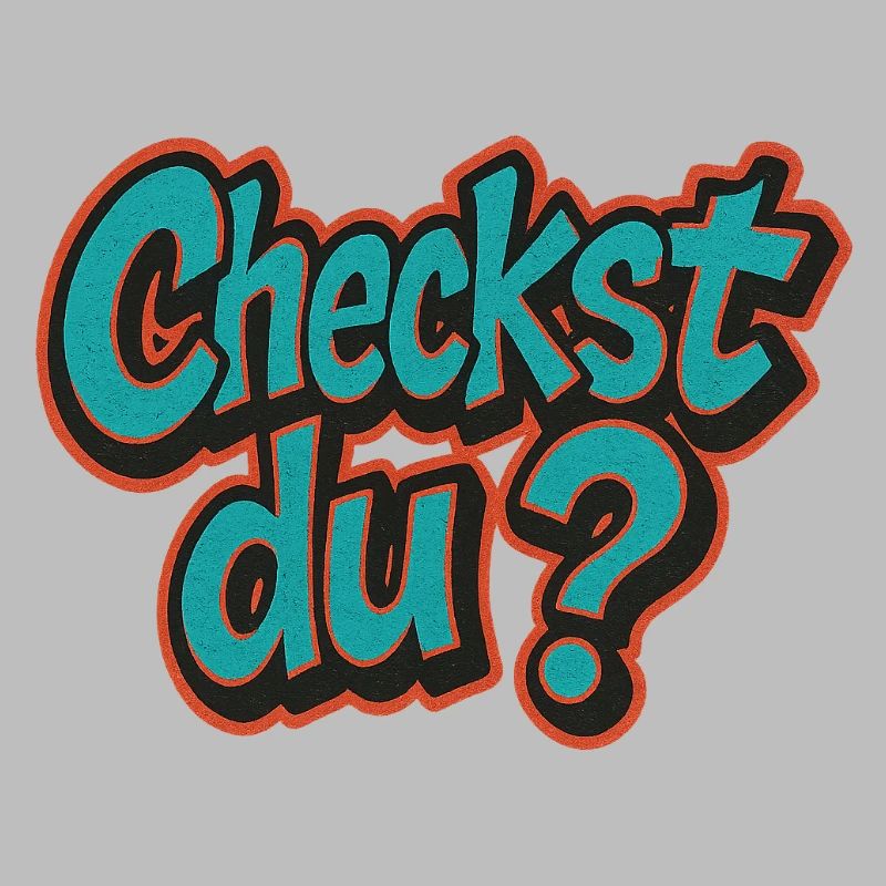 Humorous check? Design
