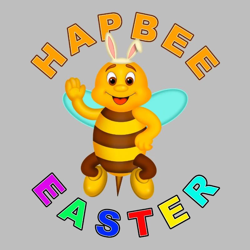 HAPBEE Easter with text