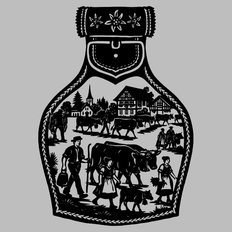 Alpabfahrt_black
