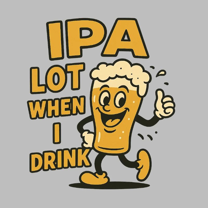 Expression joyeuse du buveur de bière