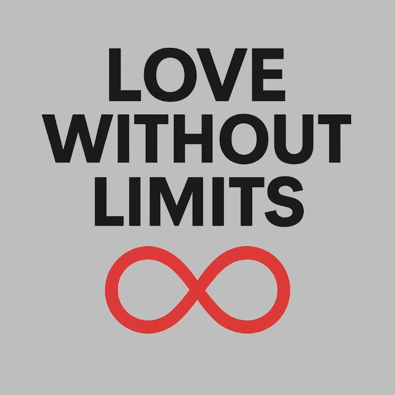 Love Without Limits Infinity Design
