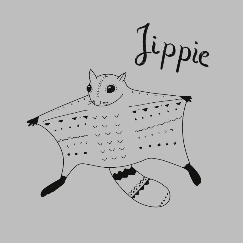 Flying squirrels approaching