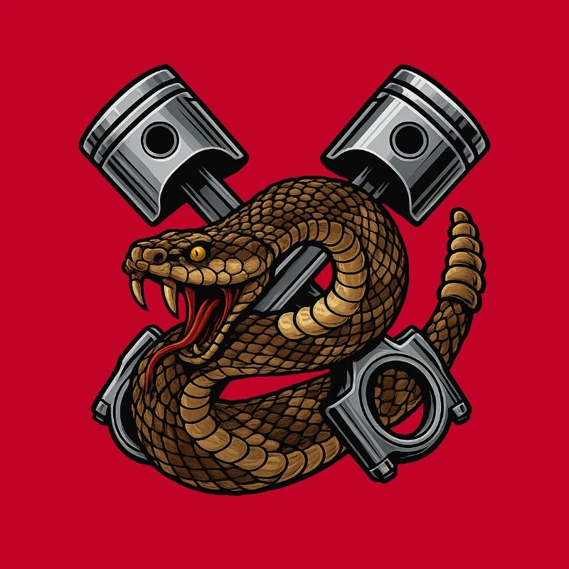 Snake with Pistons, Retro