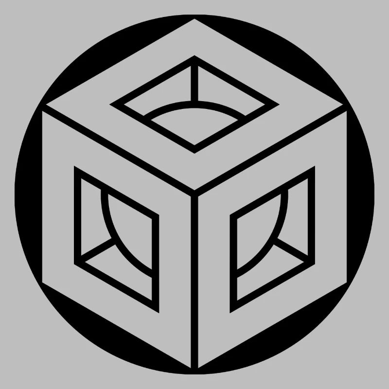 Design du crop circle cube de Metatron