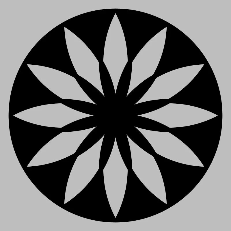 Stellar Bloom – Crop Circle Mandala