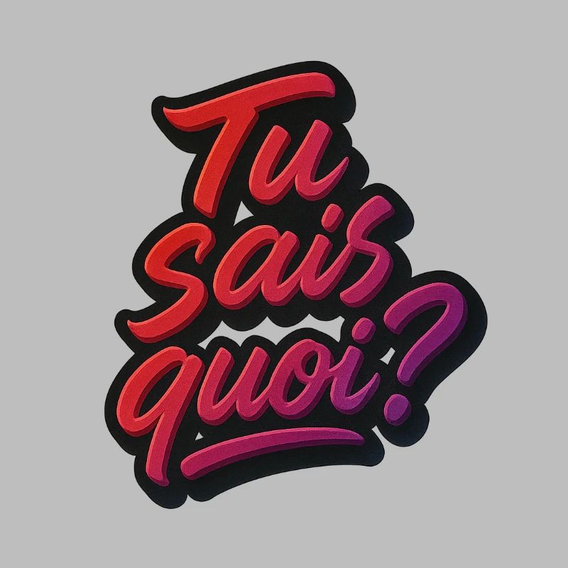 You know what?