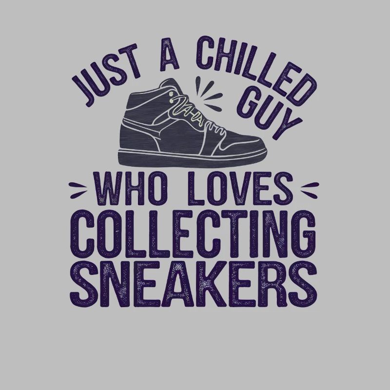 Imprimé collector de baskets décontractées