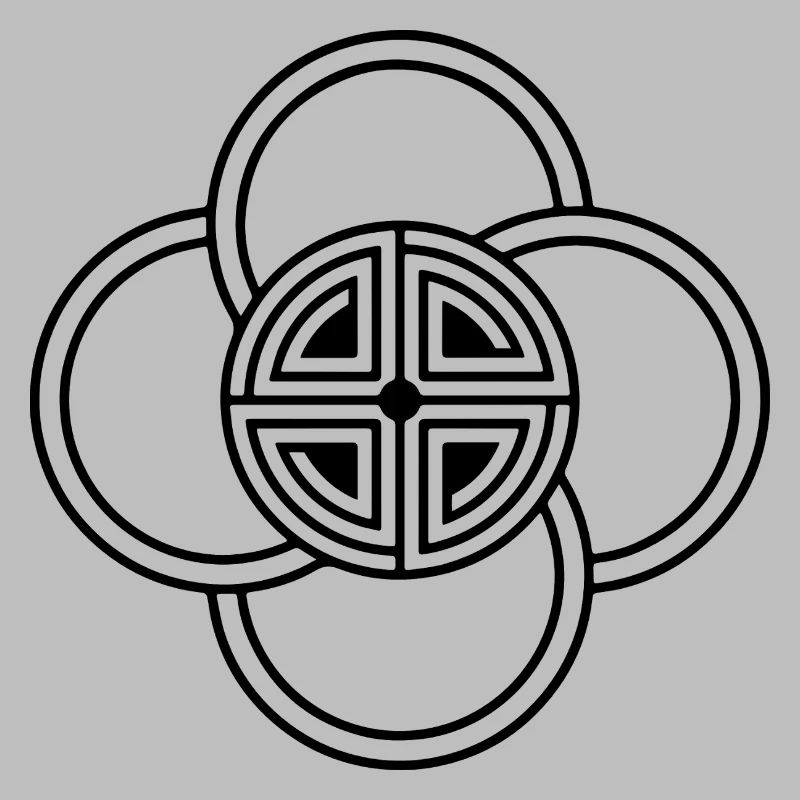 Heiliges Harmonie-Knoten-Design