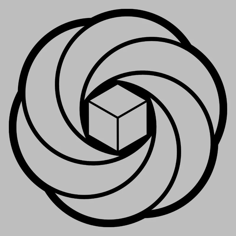 Vortex de cube cosmique