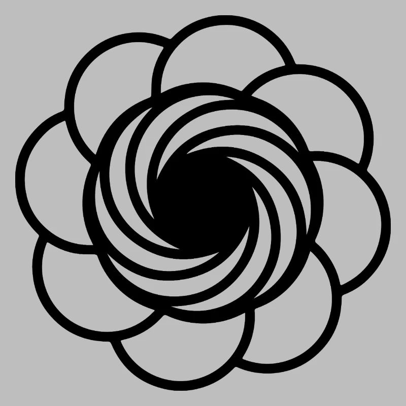 Fleur de vortex cosmique