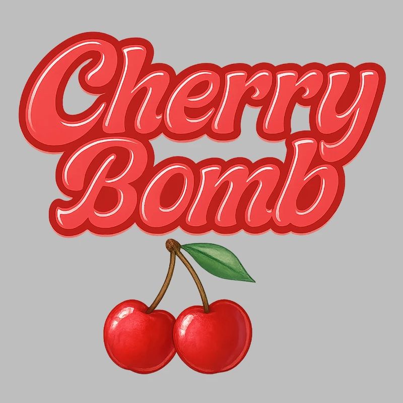 bombe cerise / design Y2K