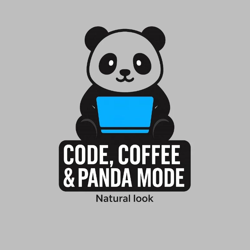 Code, café et style panda