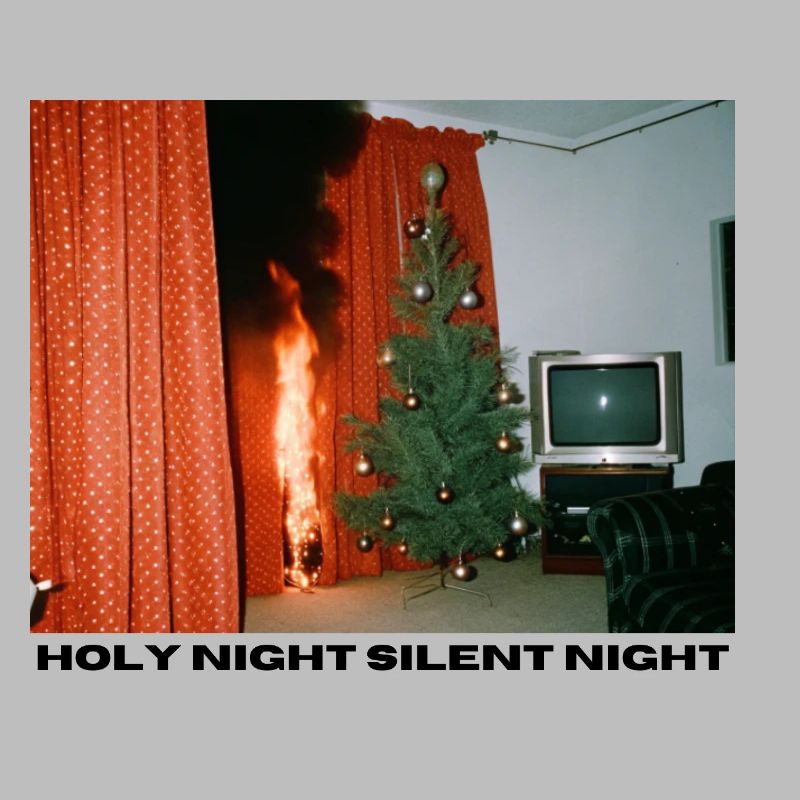 Holy Night - Burning Christmas Tree
