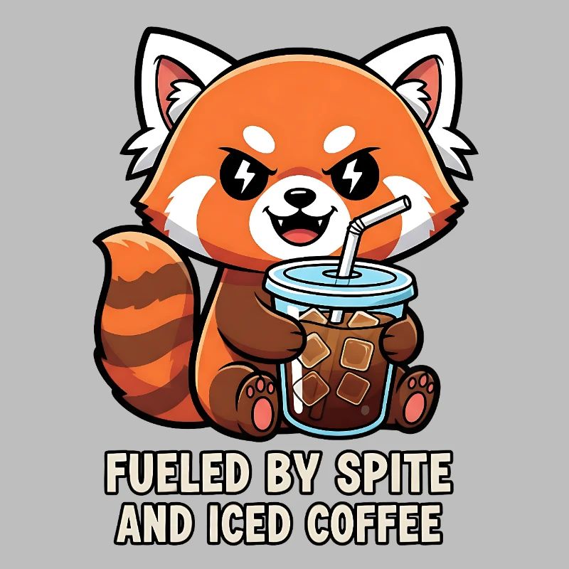 Effronté raton laveur café Meme Design