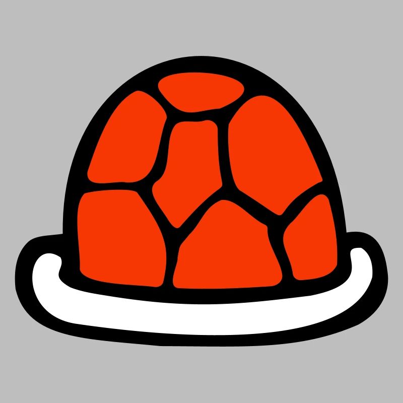 Turtle shell without turtle cute shell