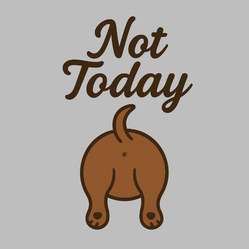 Teckel vu de derrière