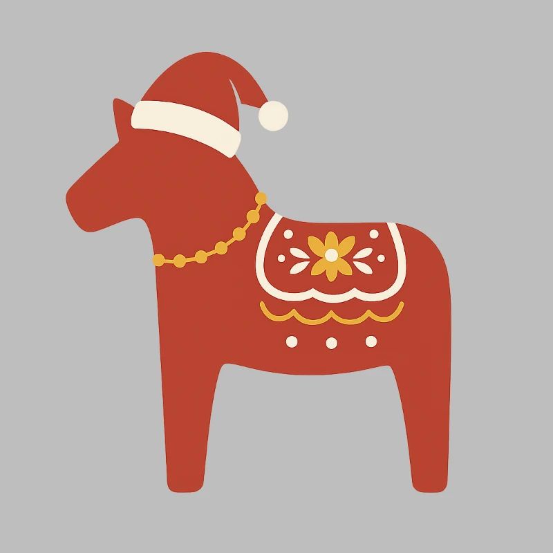 Dala Cheval Noël