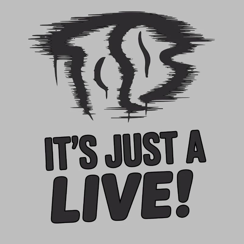 Vampire Bat Silhouette with Bold Slogan