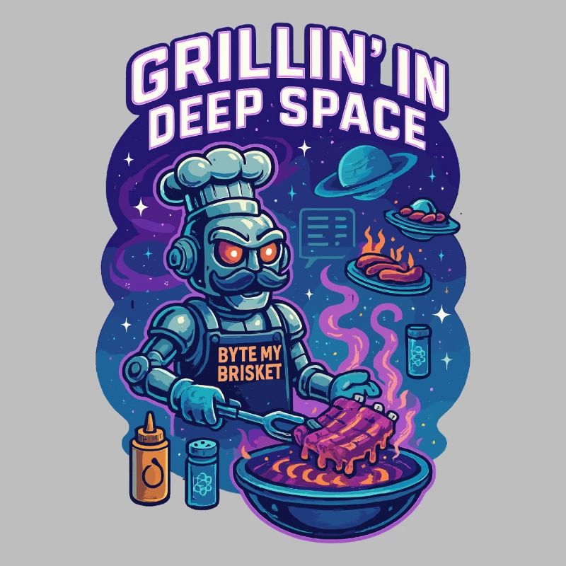Griller dans l’espace lointain avec Byte My Brisket