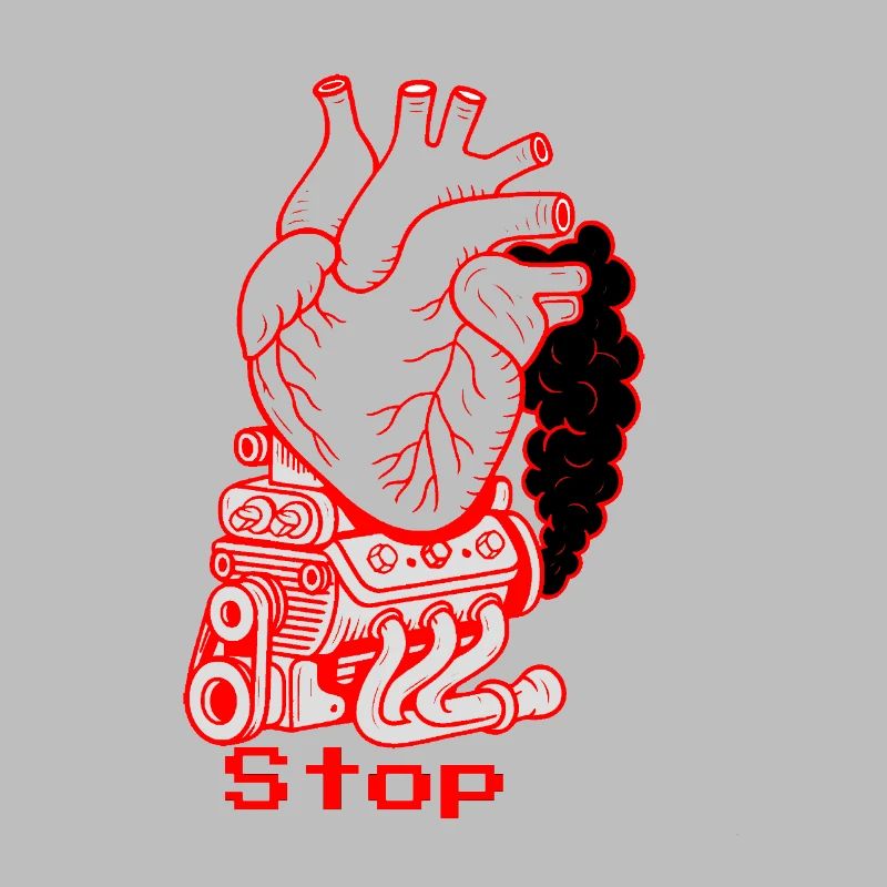 Traffic message Heart Attack