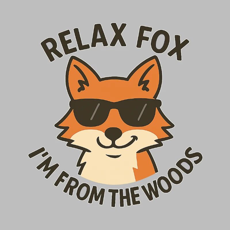 Relax Fox aus den Wäldern