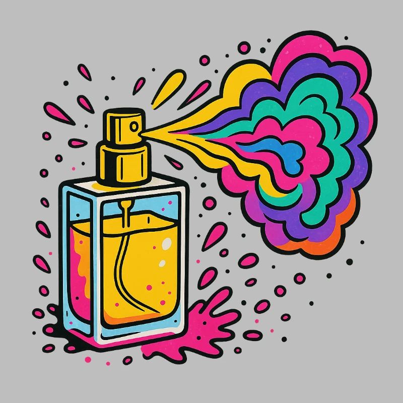 Neon Perfume Color Explosion