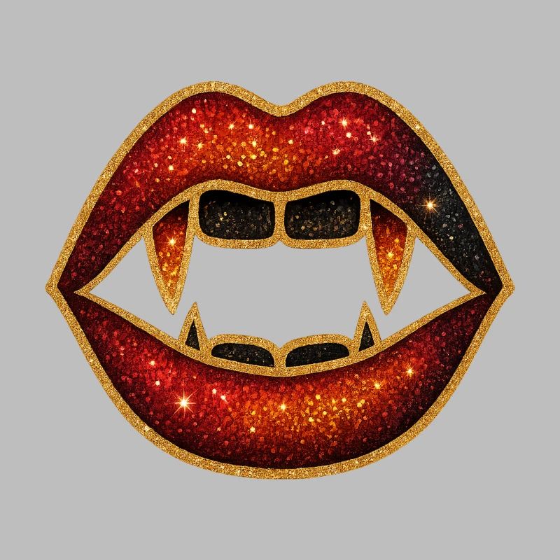 Halloween Nosferatu Dracula Lips Vamp Teeth