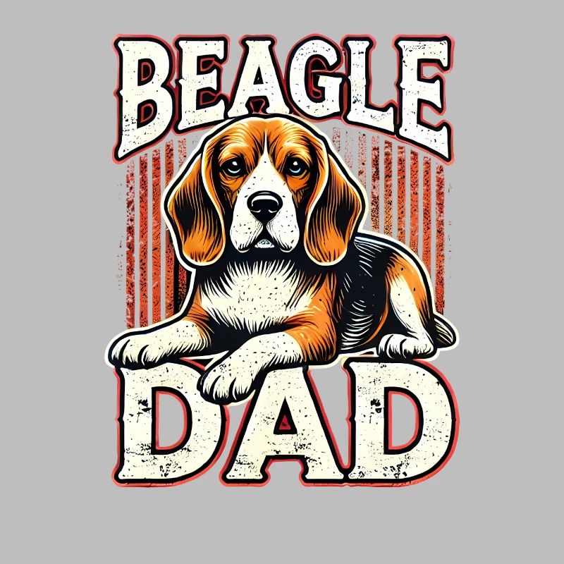 Graphique Beagle Dad