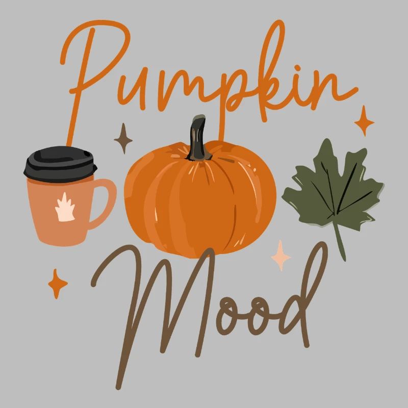 Autumn Pumpkin Mood Coffee Tee