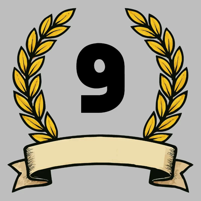 Couronne de laurier doré 9