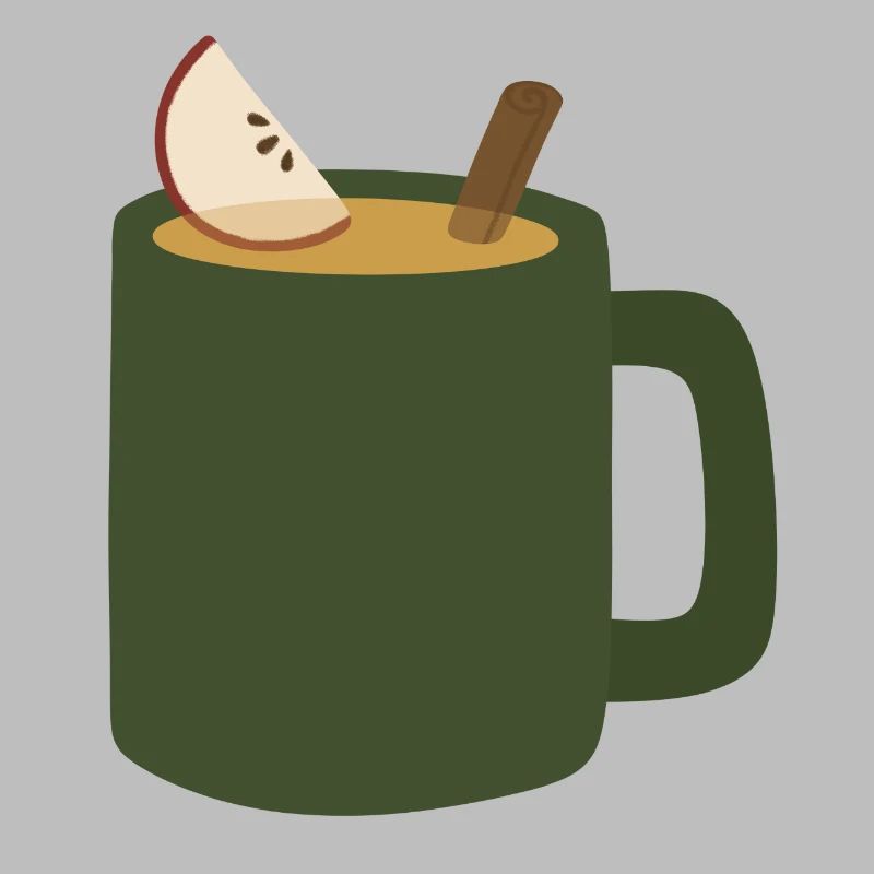 Glühapfel Apfelwein Becher