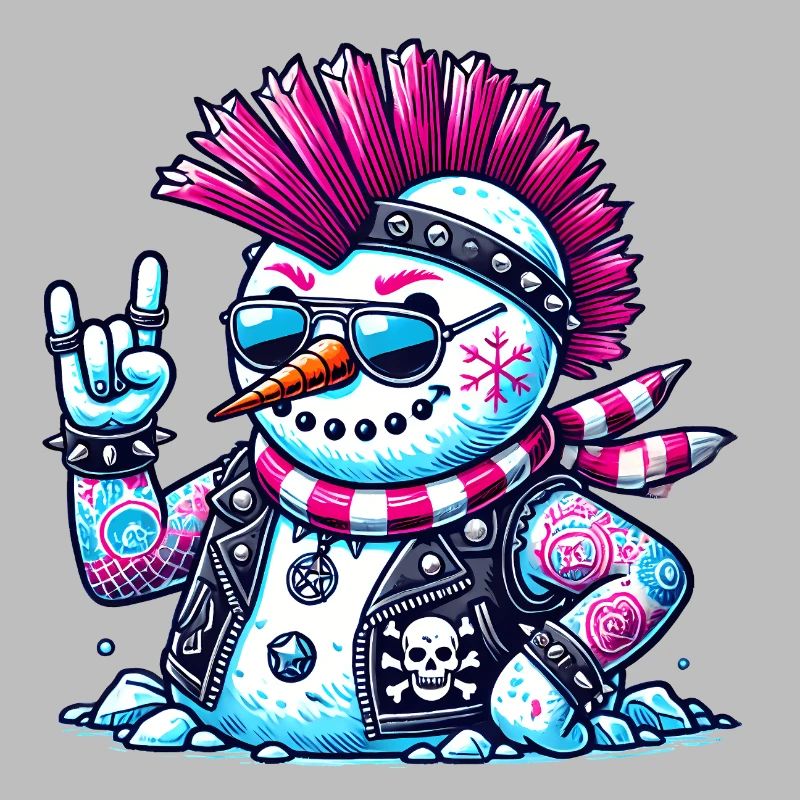 Punk Snowman