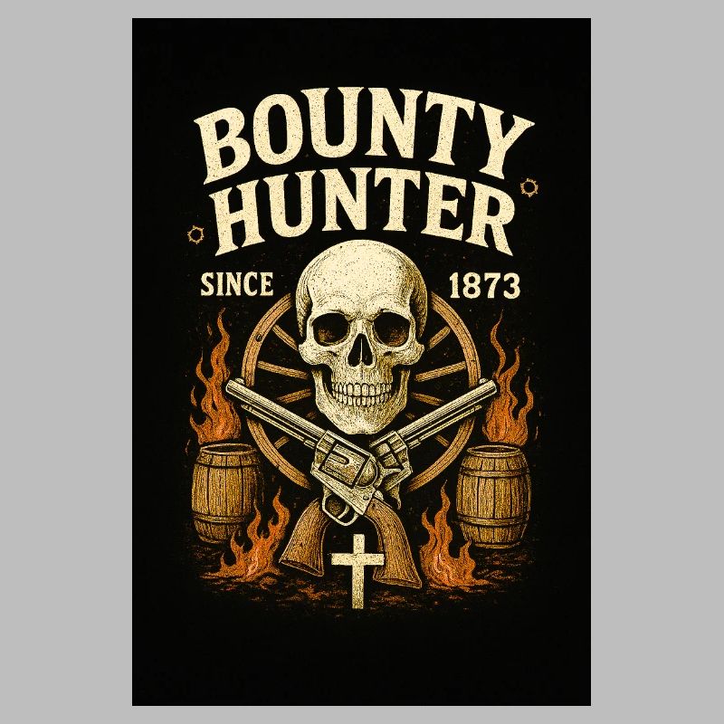 Bounty Hunter Skeleton Western