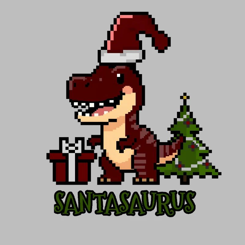 Santasaurus Dino de Noël